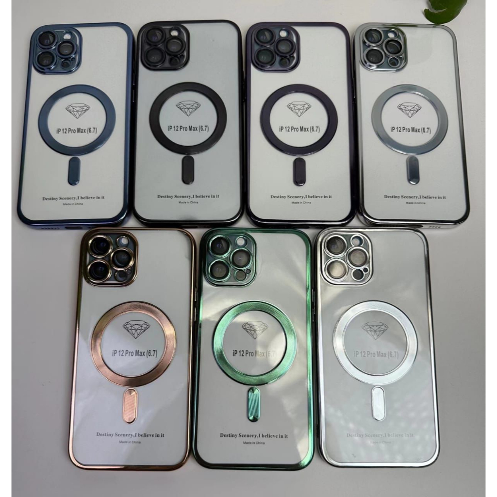 IPHONE 13 - 13 PRO - 13 PRO MAX Premium Magsafe Metallic Lens Protection(JAYA ACC)