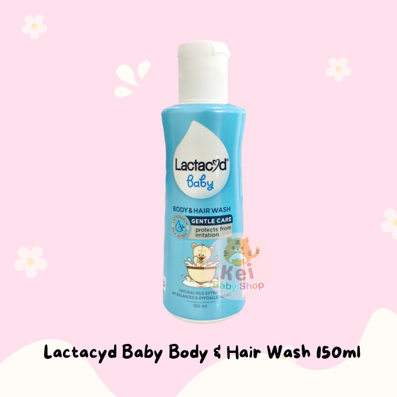 Lactacyd Baby Body &amp; Hair Wash Sabun Mandi Bayi Kulit Iritasi