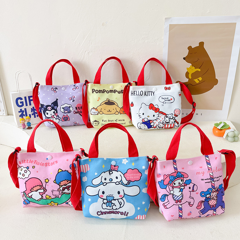 TweedyToys - Tas Selempang Karakter / Tas Anak Totebag Selempang / Tas Selempang Anak / Tas Fashion Anak Import