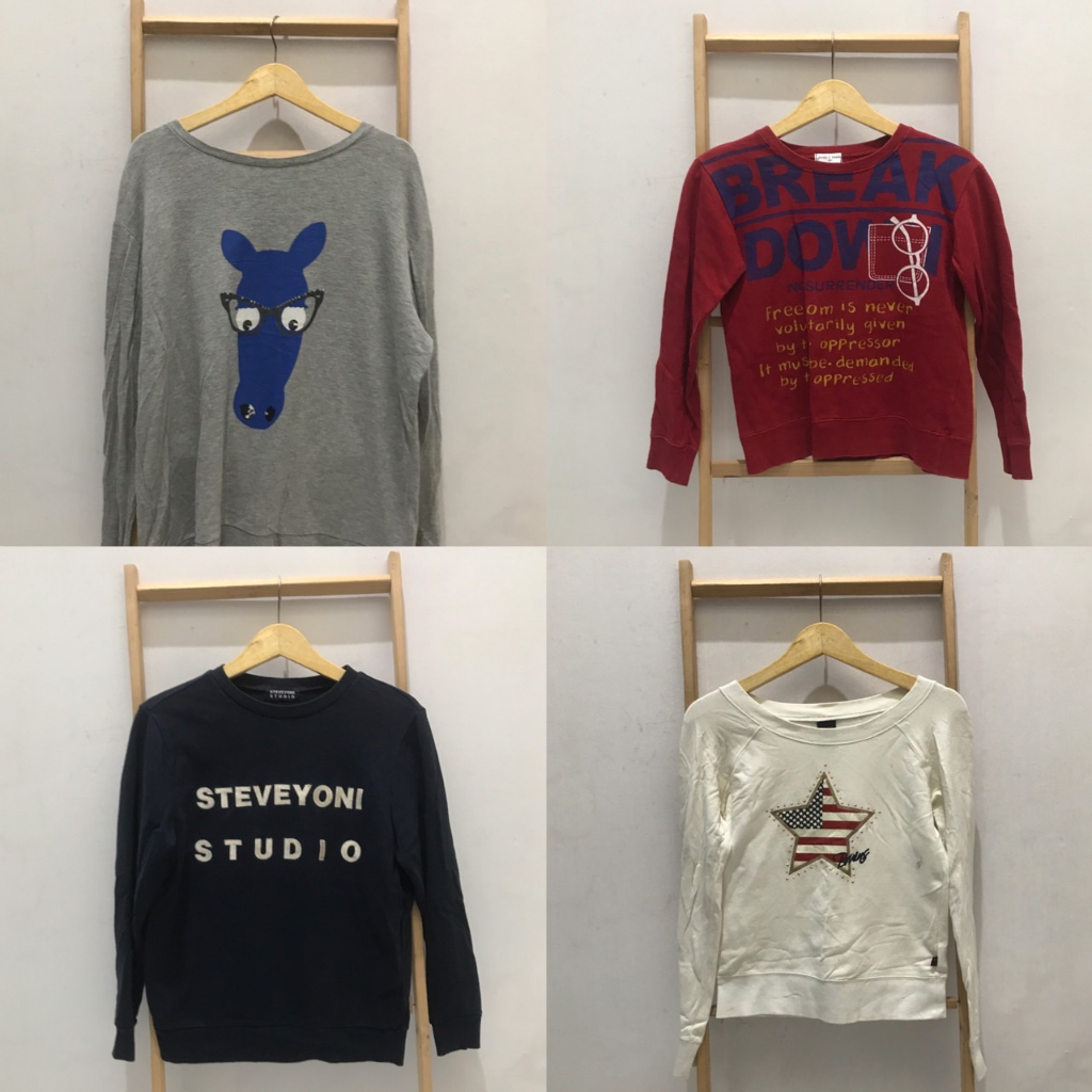 SWEATER CREWNECK THRIFT  VOL..121