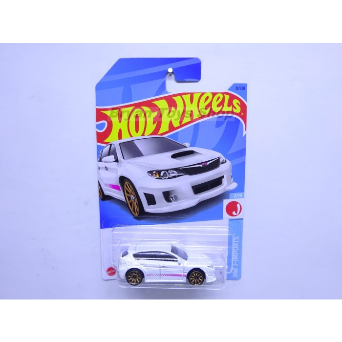 Hot Wheels Subaru WRX STI Putih