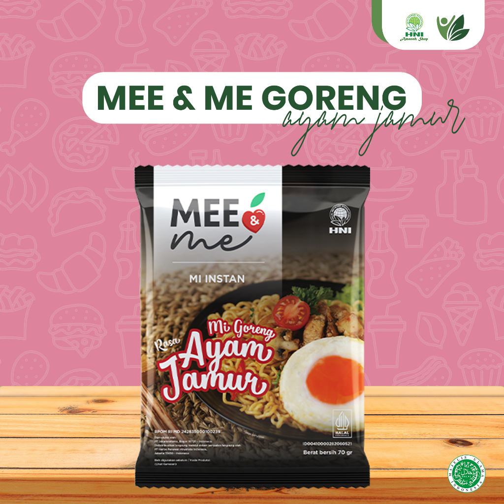 

Mee & Me Goreng rasa Ayam Jamur HNI HPAI