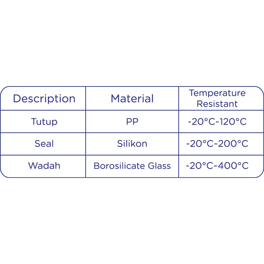 Baby Safe FC008 Glass Food Container 240ml