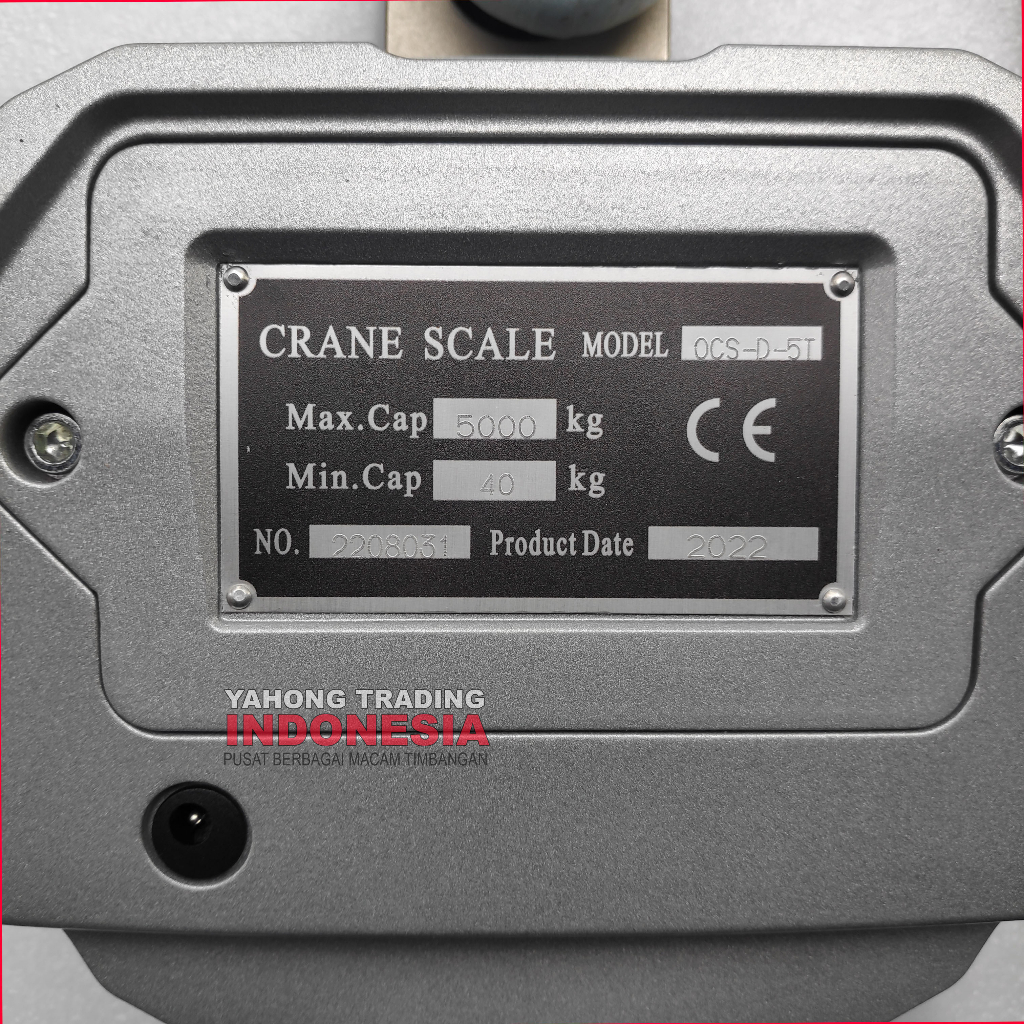 Timbangan Gantung Digital 3TON 5TON Digital Crane Scale