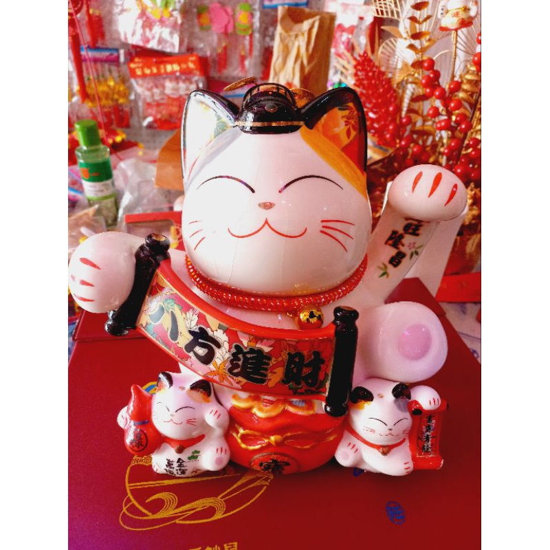 Manekineko Keramik Minor Defect / Neko Ceramic Defect Sale / Kucing Hoki Keramik Obral / Pajangan Kucing Keramik / Maneki Neko Taiwan