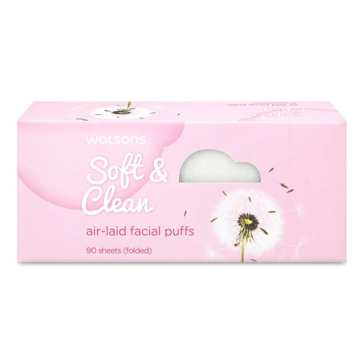 [SALE] Watsons Air-Laid Facial Puff 90s / Kapas Toner - exp 2024