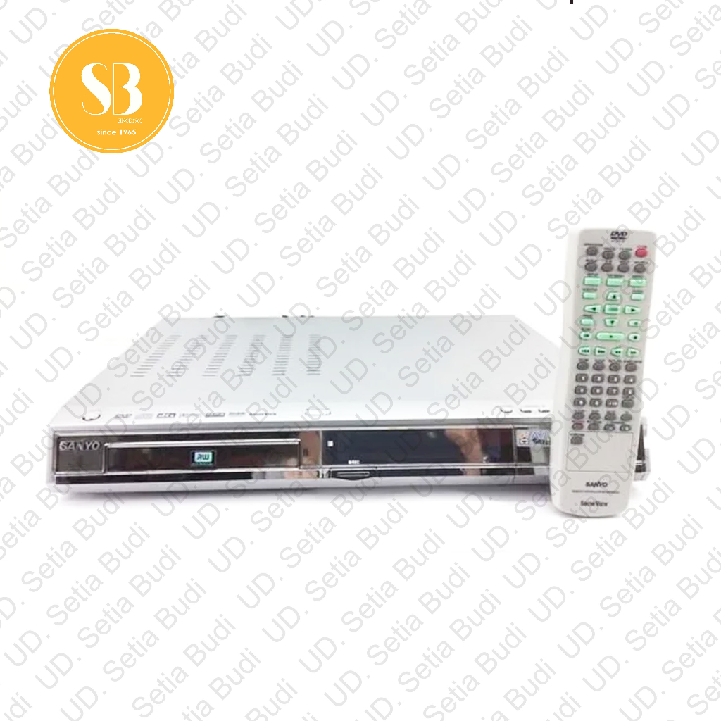 CD DVD Player &amp; Recorder Sanyo DVR-500 Perekam Acara TV dan CCTV Baru