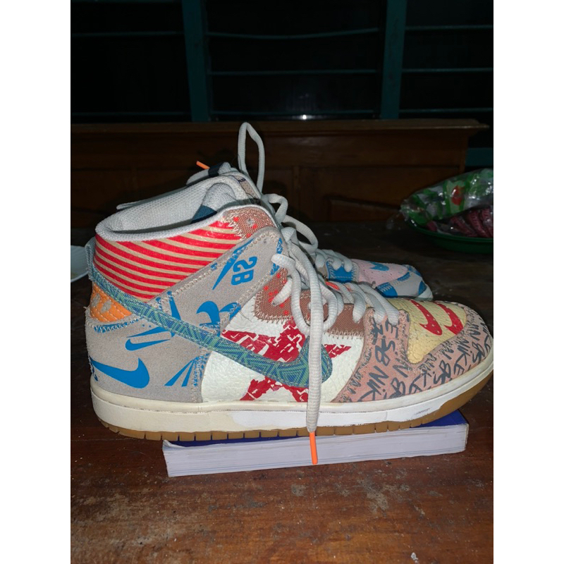 SB Dunk high x Thomas campbell