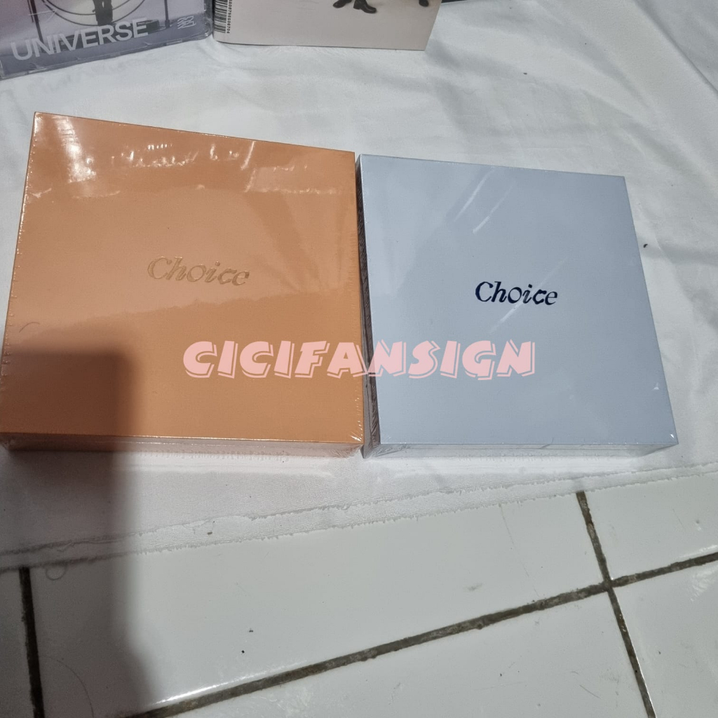 Album Victon Choice Time Free Sealed Official Byungchan Subin Seungsik Hanse Sejun