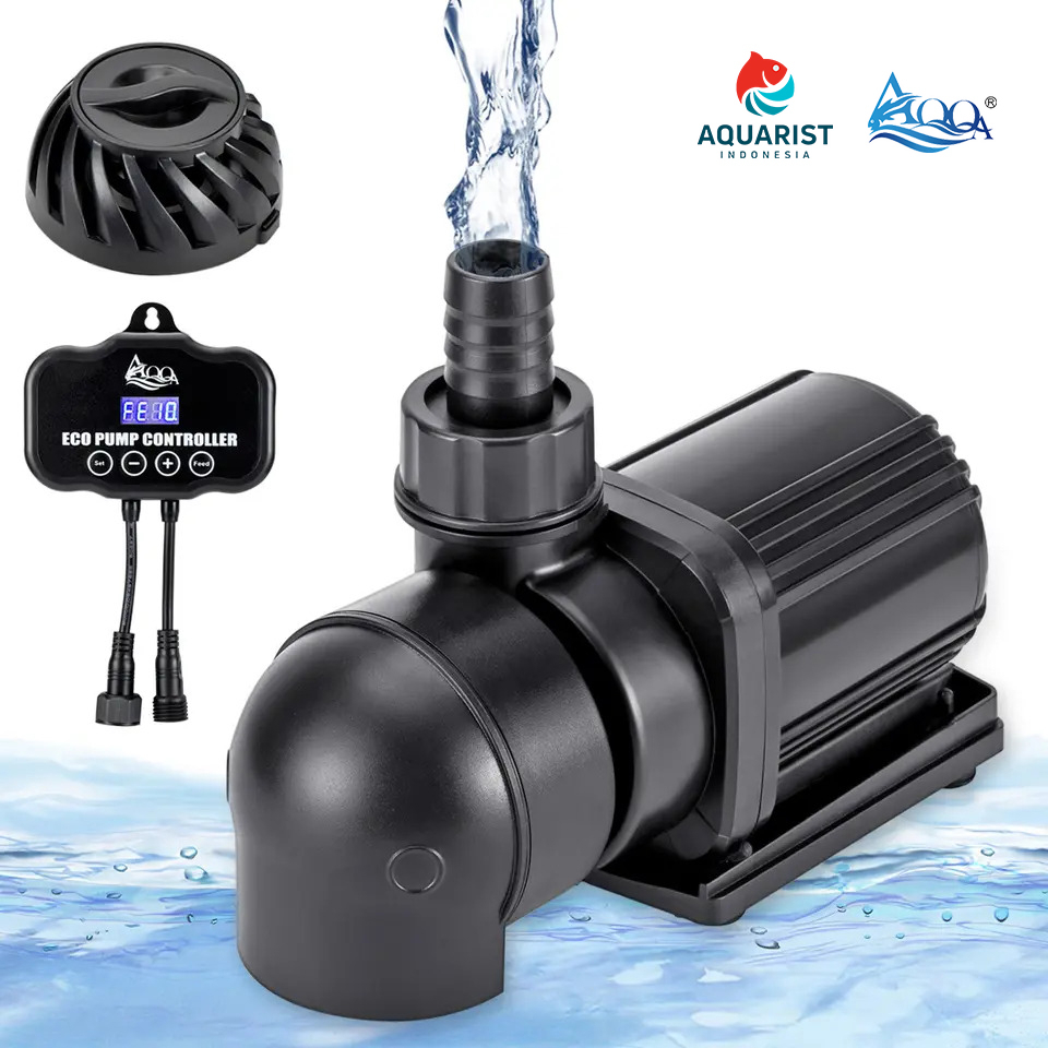 AQQA 110V Water Pump with Controller /  Pompa Aquarium AQQA 3000 LPH - 12000 LPH