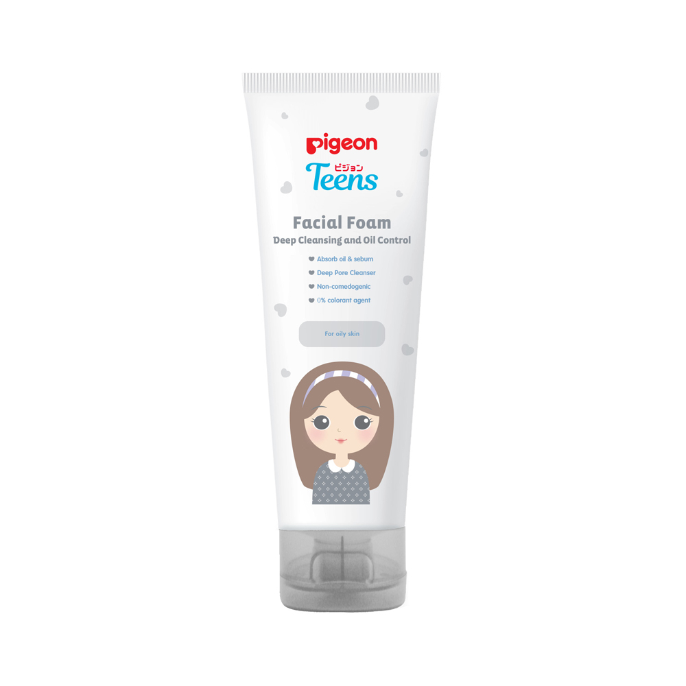 ✿ELYSABETHME✿ Pigeon Teens Facial Foam pembersih wajah all skin type sabun face wash