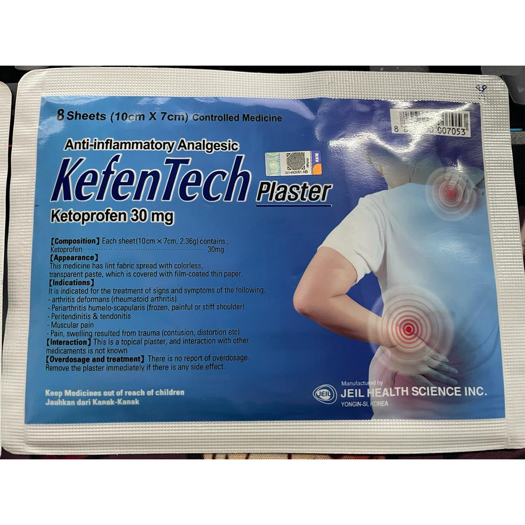 KefenTech Koyo Nyeri Sendi isi 8 Lembar