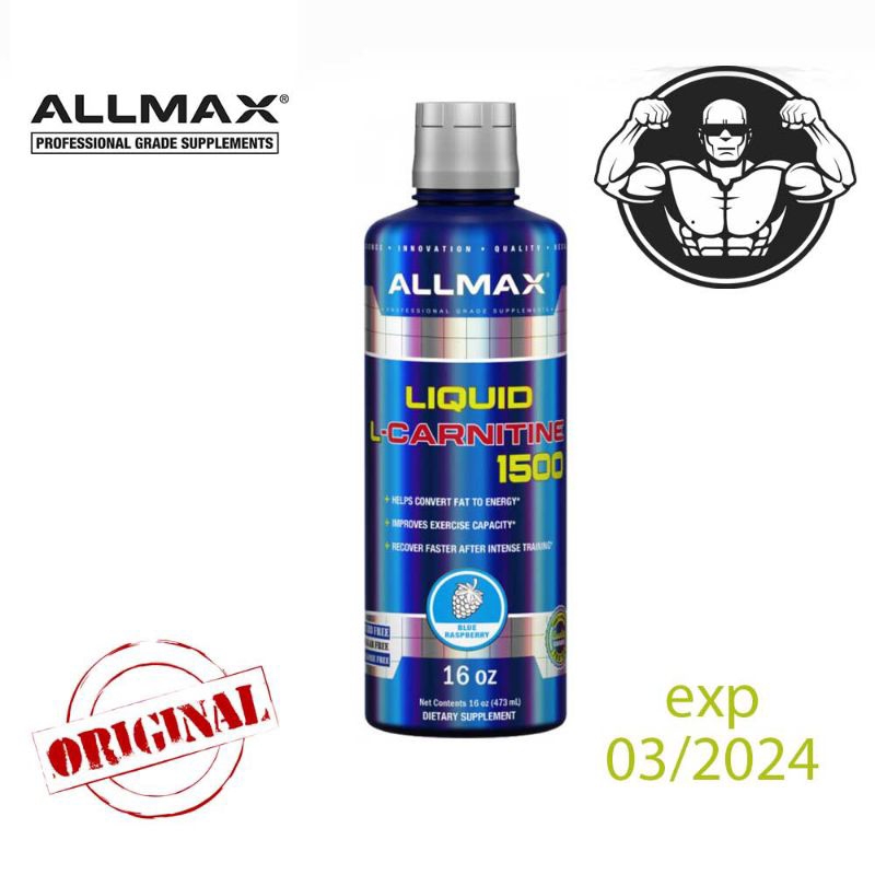 AllMax Nutrition Liquid L-Carnitine 16 Fl. Oz   pembakar lemak carnitine