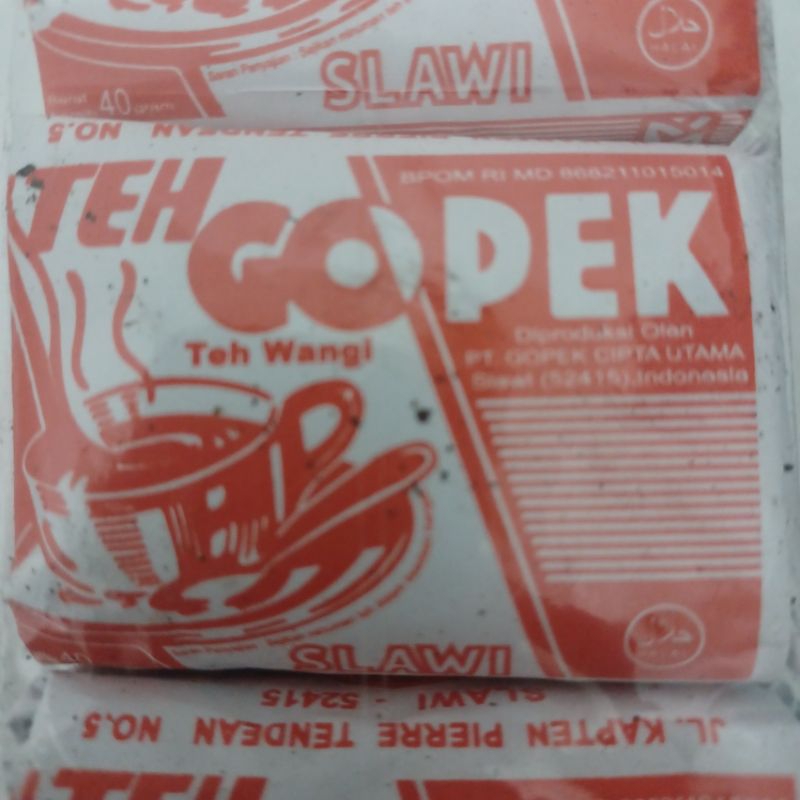 

teh gopek merah slawi