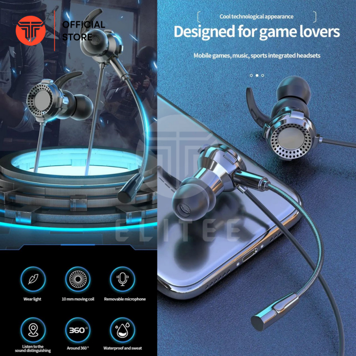 ELITEE HEADSET GAMING STEREO EARPHONE