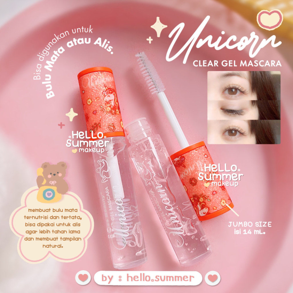 Clear Mascara Bening Serum Eyelash Bulu Mata Alis Freeze Brow Mascara 14ml Iman Of Noble Kiss Beauty