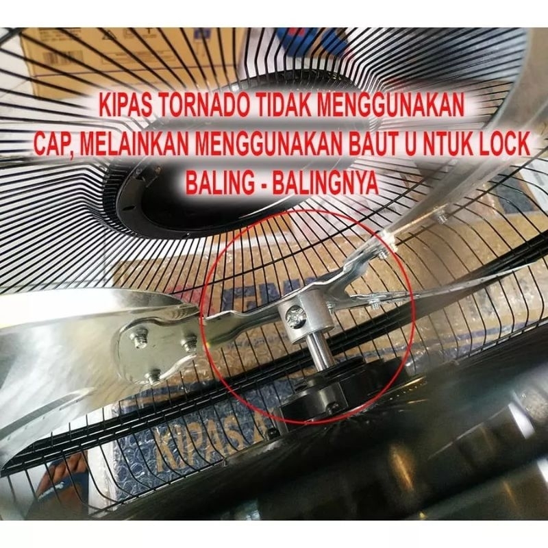 Kipas Angin BESI GMC-519 Wall Fan 18'inc Baling-Baling Besi Original Best Seler