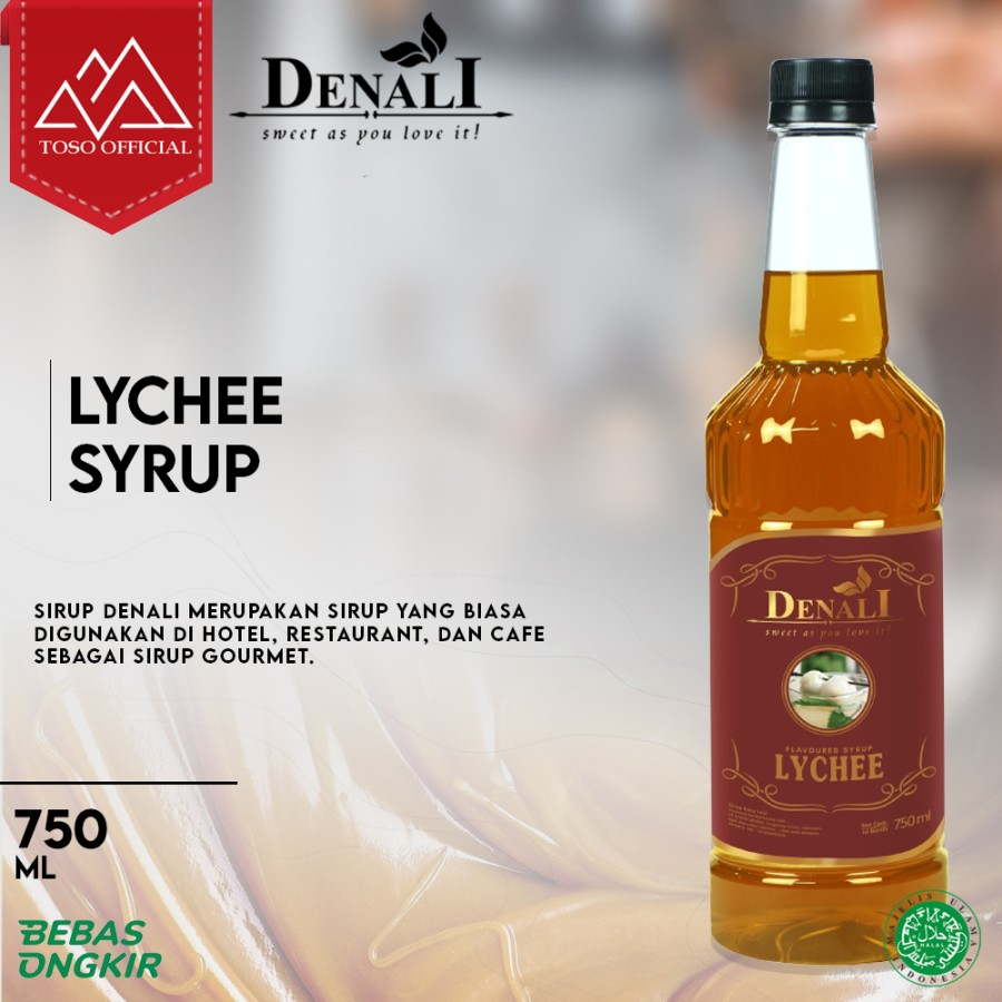 

Denali Sirup Flavour Lychee 750ml Syrup