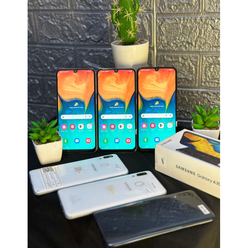 Handpone Hp Samsung Galaxy M20 A04e A03 A30 A03s 4/64 A02 3/32 Second Original Seken Bekas MurahBerg