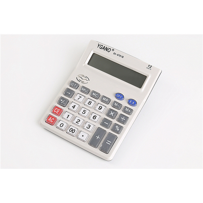 Calculator Kalkulator DS-9761 12 Digits Check Correct / Alat hitung