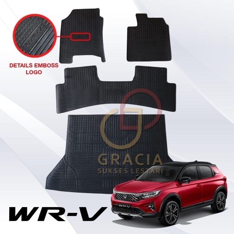 Karpet Mobil Honda WRV Honfa WR-V Logo