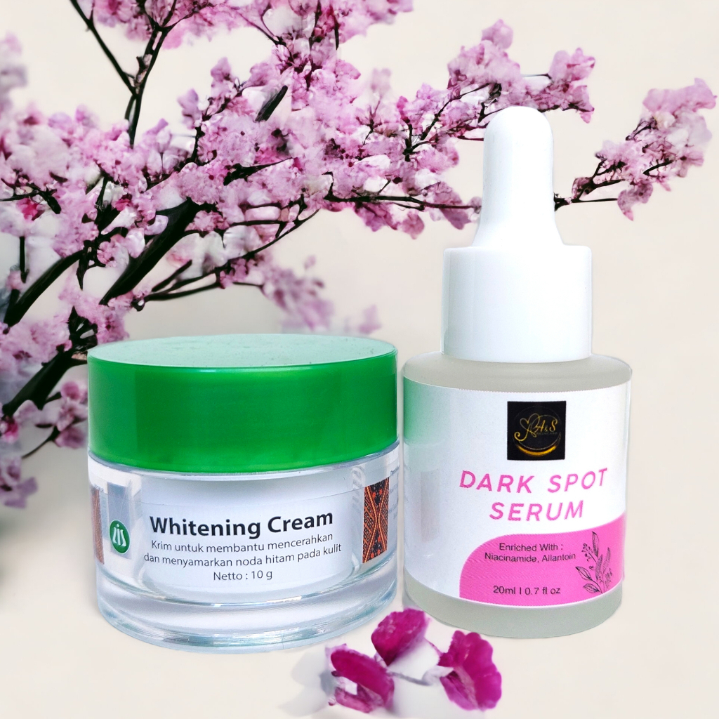 Paket 2 in1 - Liz Skincare ( Dark Spot Serum + Day Whitening Cream )