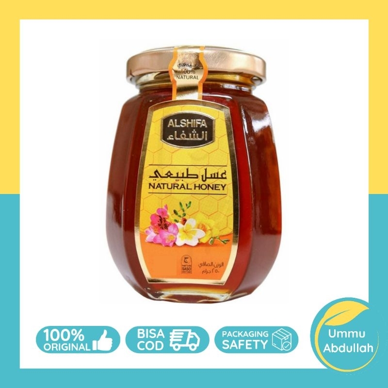 Madu Al Shifa Madu Al Shifa Natural Honey Madu Murni Impor Arab Saudi 250-500 gram EXP 2026