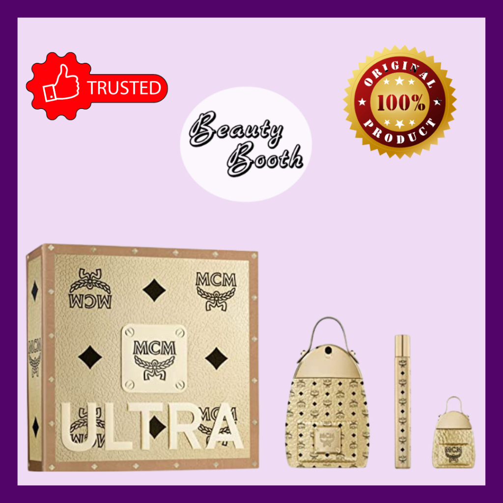 MCM Gifset Parfume Isi 3 Pcs | MCM ULTRA Gift Set