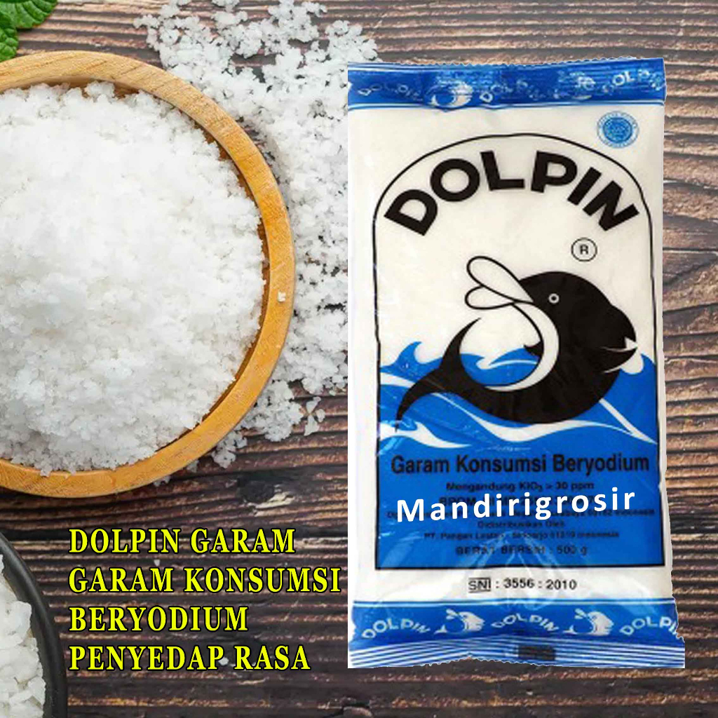 GARAM MASAK* GARAM DOLPIN BERYODIUM 500g