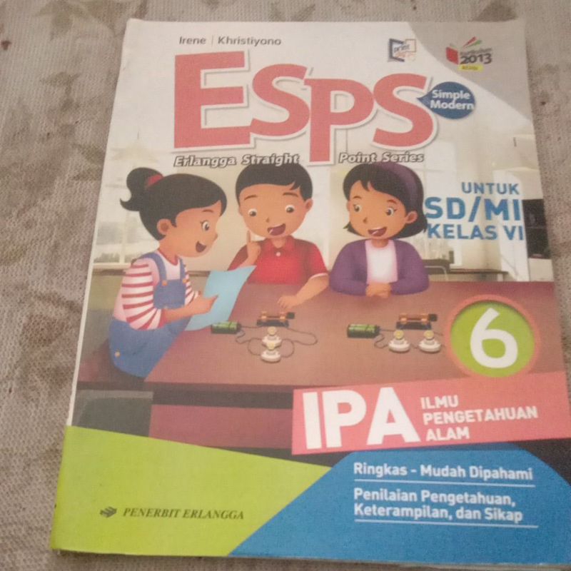 buku esps IPA kelas 6 sd