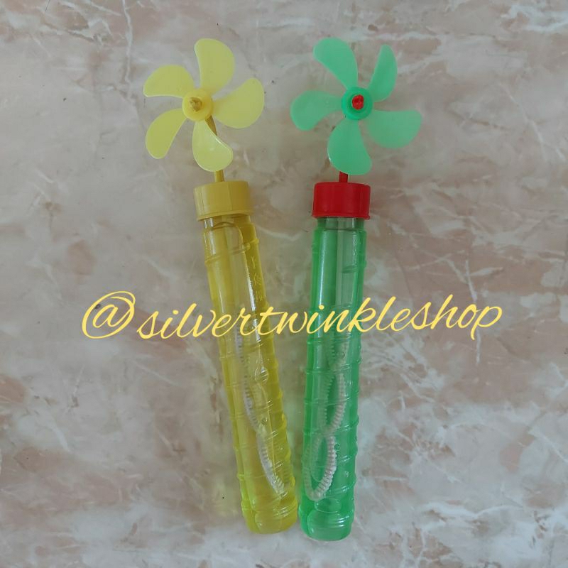 Mainan edukasi anak gelembung sabun bubble tube stick balon tiup stik air busa gun pistol outdoor lu