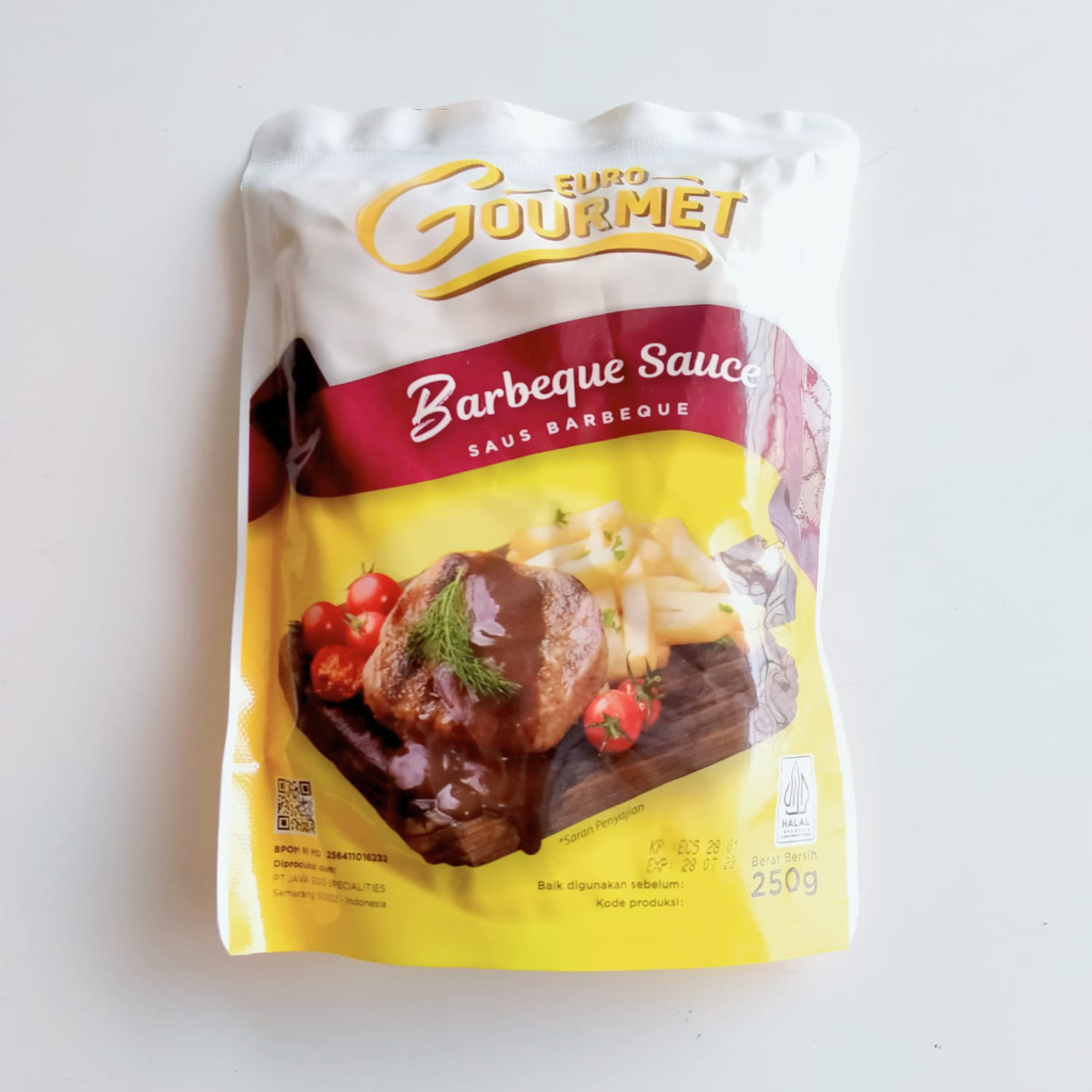 

EURO GOURMET bbq sauce 250gr