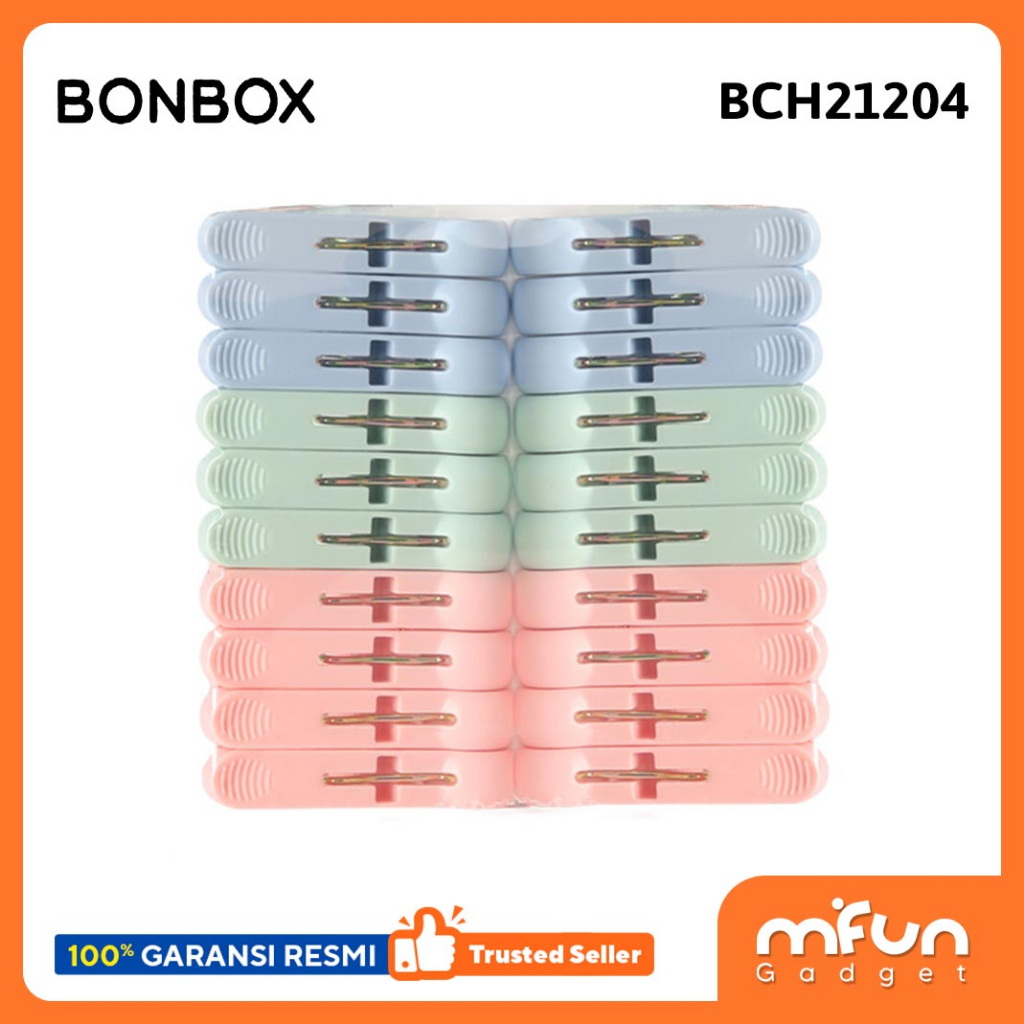 BONBOX Jepitan Baju Pakaian Jepitan Jemuran Isi 20pcs BCH21204