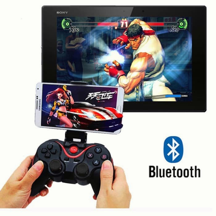 WTW11 Gamepad X3 Bluetooth Wireless/ X3 Gamepad Wireless Smart TV Android Mobile/ Gamepade Gaming Bluetooth X3/ Joystick X3 Android