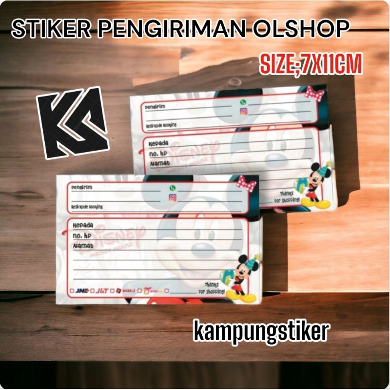 

ISI 50 PCS STIKER PENGIRIMAN OLSHOP / STIKER PENGIRIMAN ONLINE SHOP MURAH