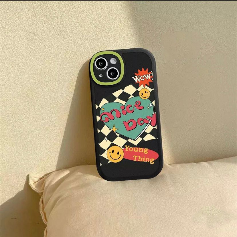 [ TPC ] Soft Case RETRO CASE For iPhone7 8 Plus X XS MAX XR 11 12 13 14 PRO MAX PLUS - IP077