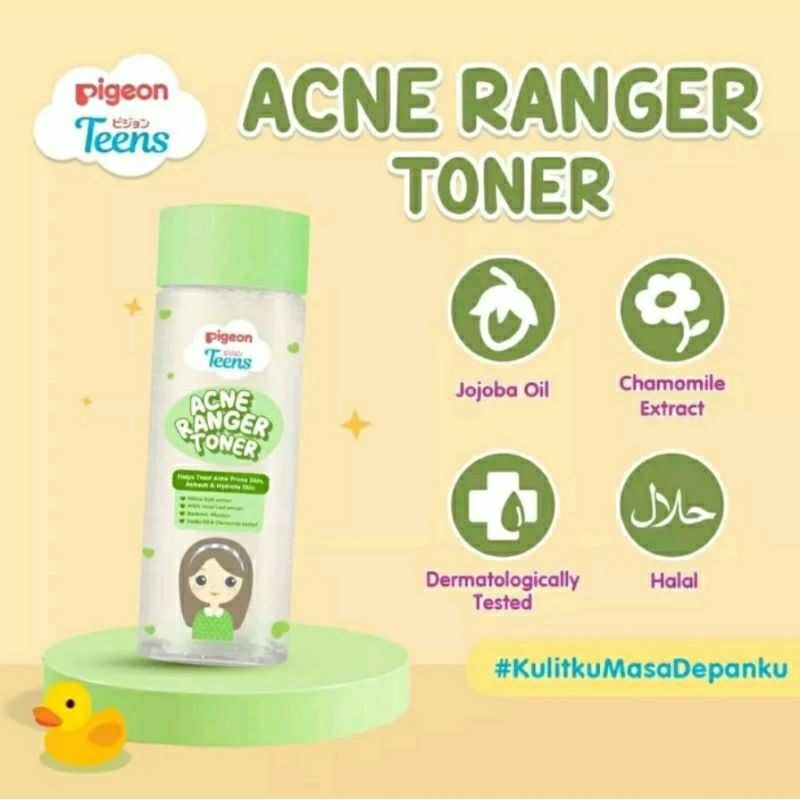 PIGEON TEENS ACNE RANGER TONER 95ml - Toner Anti Jerawat