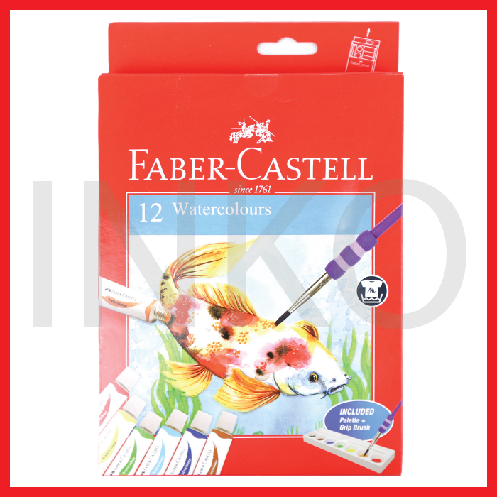 

FABER CASTELL WATERCOLOURS SET 12