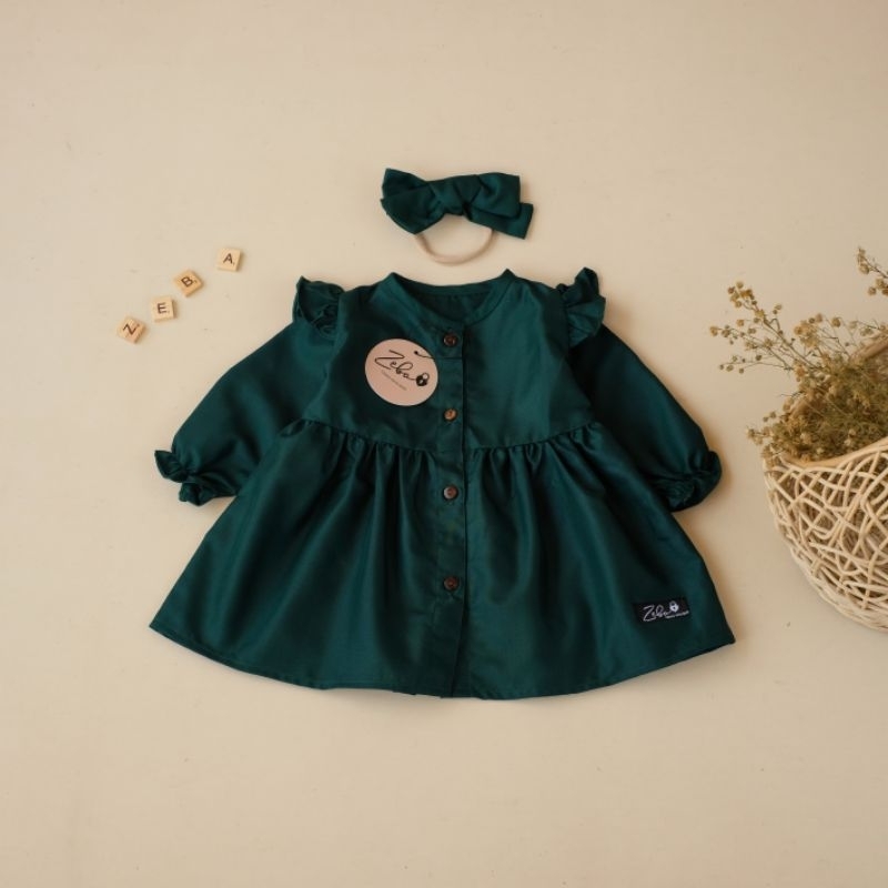 GAMIS DRESS BAYI NEWBORN KATUN JEPANG TOYOBO