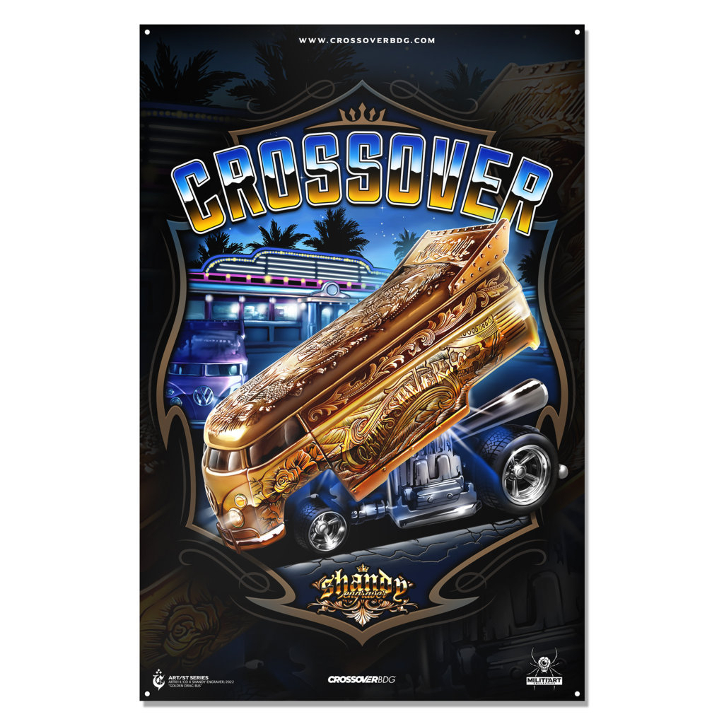 FLAG BANNER CROSSOVER X SHANDY ENGRAVER