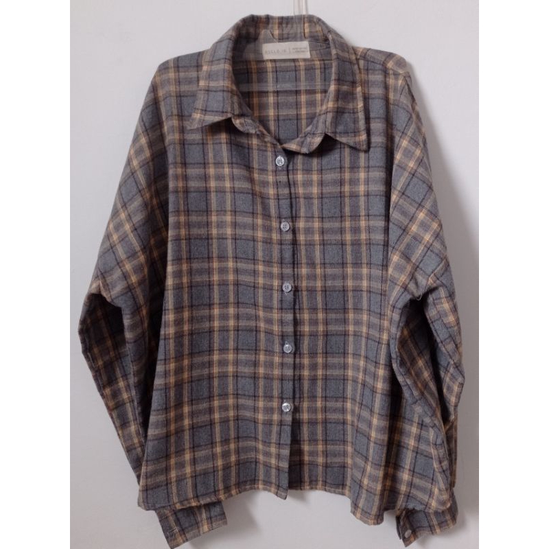 Kemeja Tartan Preloved