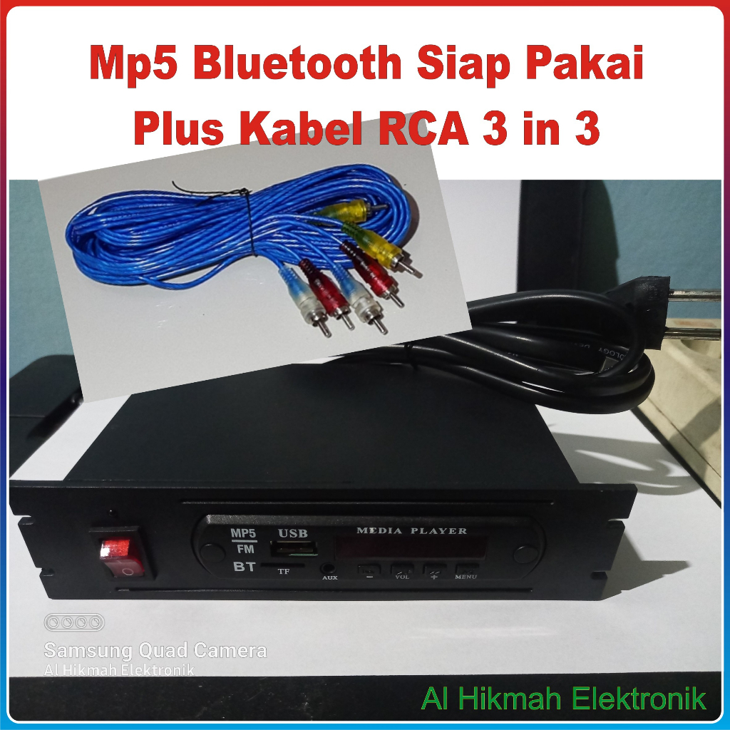 Mp5 Bluetooth Video Siap Pakai Langsung Listrik