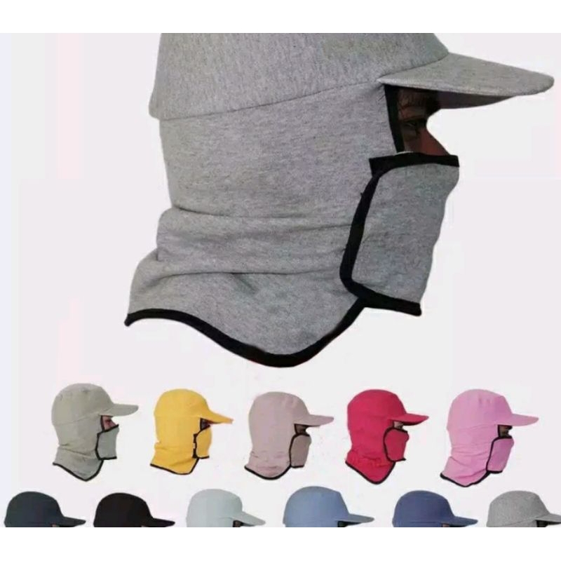 topi jepang topi masker topi mancing topi kebun
