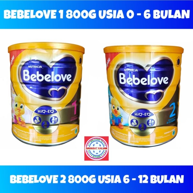 Bebelove 1 dan Bebelove 2 800gram