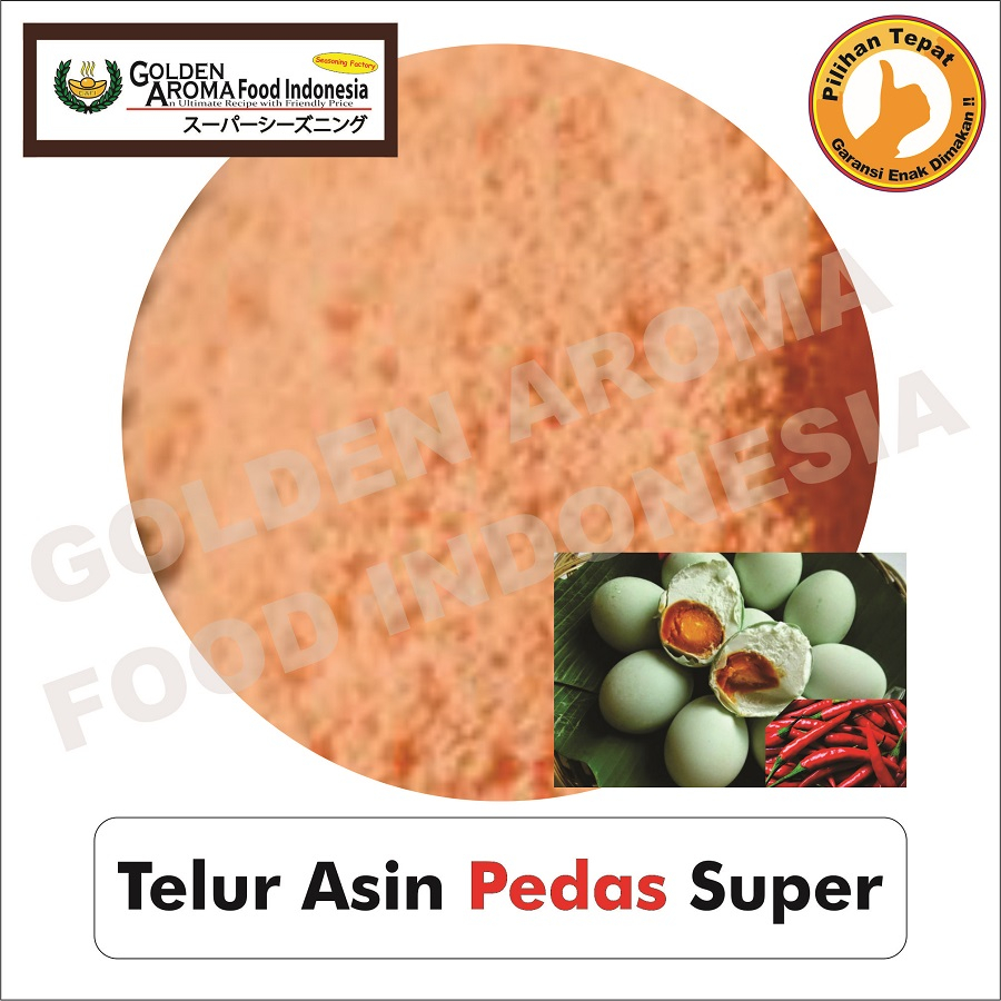 

Bubuk Tabur Instan Rasa Telur Asin Pedas Super 500 gram Bumbu Masak Aneka Serbaguna 500Gr Hot Spicy Spesial Salted Egg Seasoning Powder 1/2Kg Instant Enak Murah Halal Penyedap Rempah Spices Masakan Bahan Siap pakai