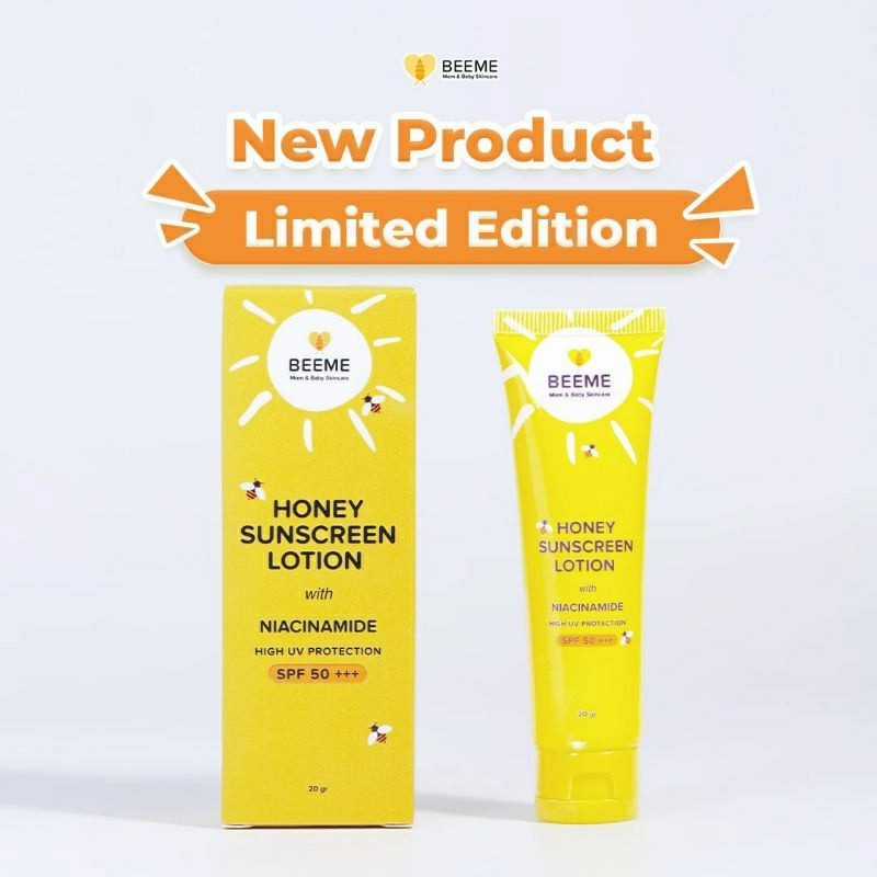 BEEME HONEY SUNSCREEN LOTION SPF 50+++ WITH NIACINAMIDE