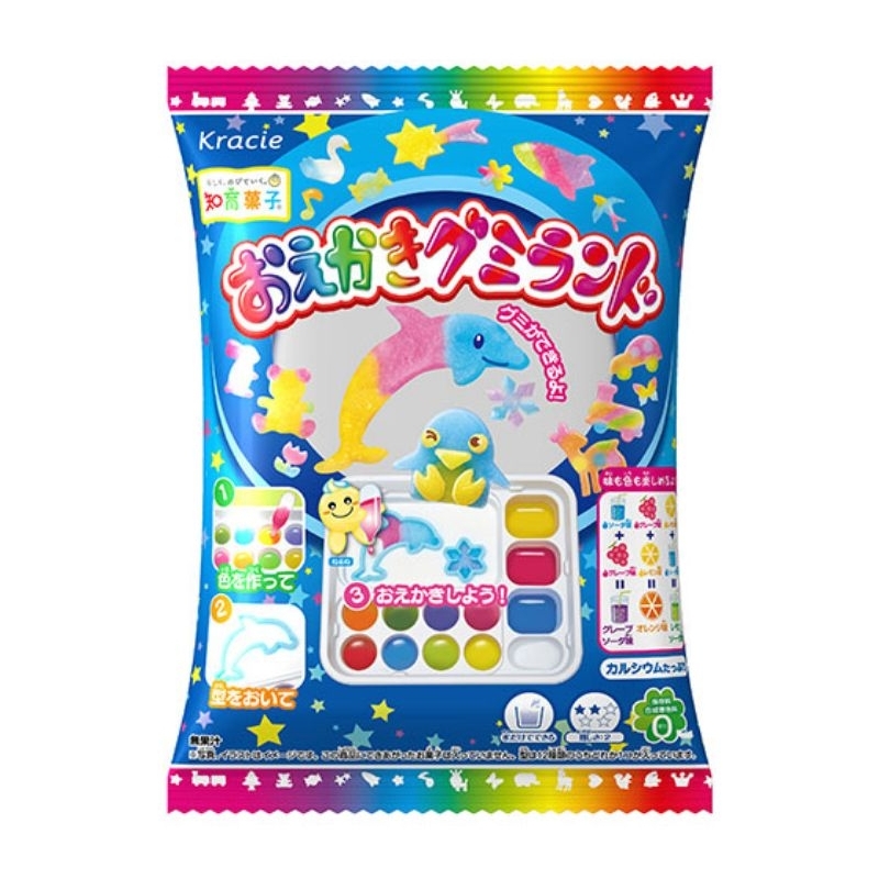 

KRACIE EXP 9.25 Kracie Popin Cookin DIY Candy OEKAKI GUMMY LAND Maker Japan Miniatur Food PERMEN JEPANG