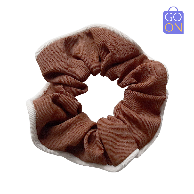GO ONLINE Scrunchies Warna Polos - Kunciran ikat rambut