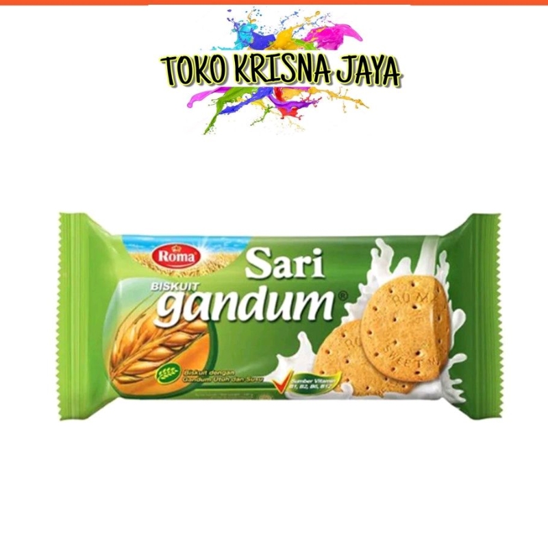 

ROMA SARI GANDUM ROLL BISCUIT KEMASAN 149 GR