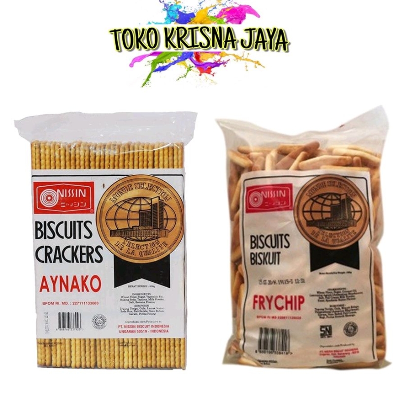 

NISSIN BISCUITS BISKUIT CRACKERS AYNAKO | FRYCHIP | TEXA | MADU | FISHLY | KERING NISSIN NETTO 300 GR